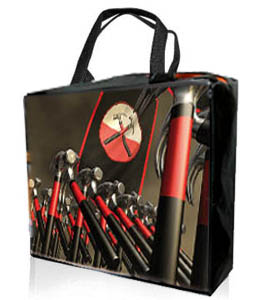 bolso de lona the wall