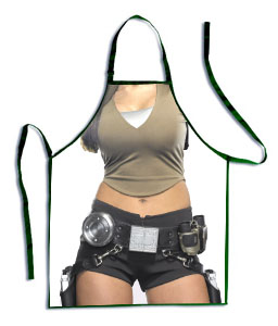 Delantal Tomb Raider