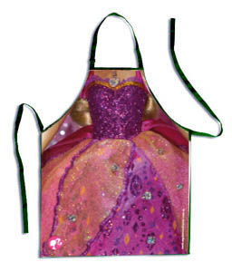 Delantal de cocina infantil Barbie